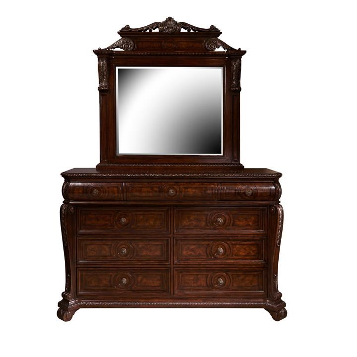 Home Insights Vintage Dresser with Mirror Royal Furniture Dresser
